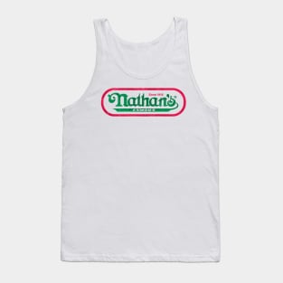 Retro / Nathan's Famous / Distressed Art Tank Top
